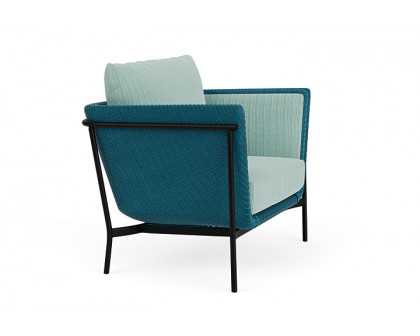 Lloyd Flanders™ Solstice Lounge Chair - Peacock, Ebony