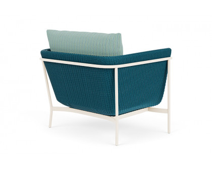 Lloyd Flanders™ Solstice Lounge Chair - Peacock, Ivory