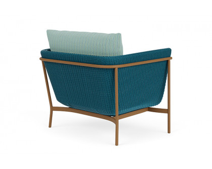 Lloyd Flanders™ Solstice Lounge Chair - Peacock, Hickory