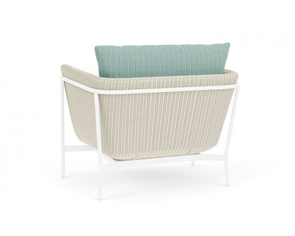 Lloyd Flanders™ Solstice Lounge Chair - Ivory, White