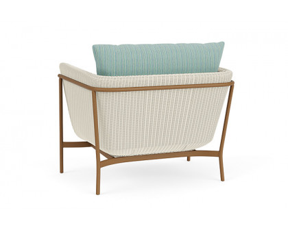 Lloyd Flanders™ Solstice Lounge Chair - Ivory, Hickory