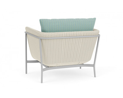 Lloyd Flanders™ Solstice Lounge Chair - Ivory, Metallic Silver