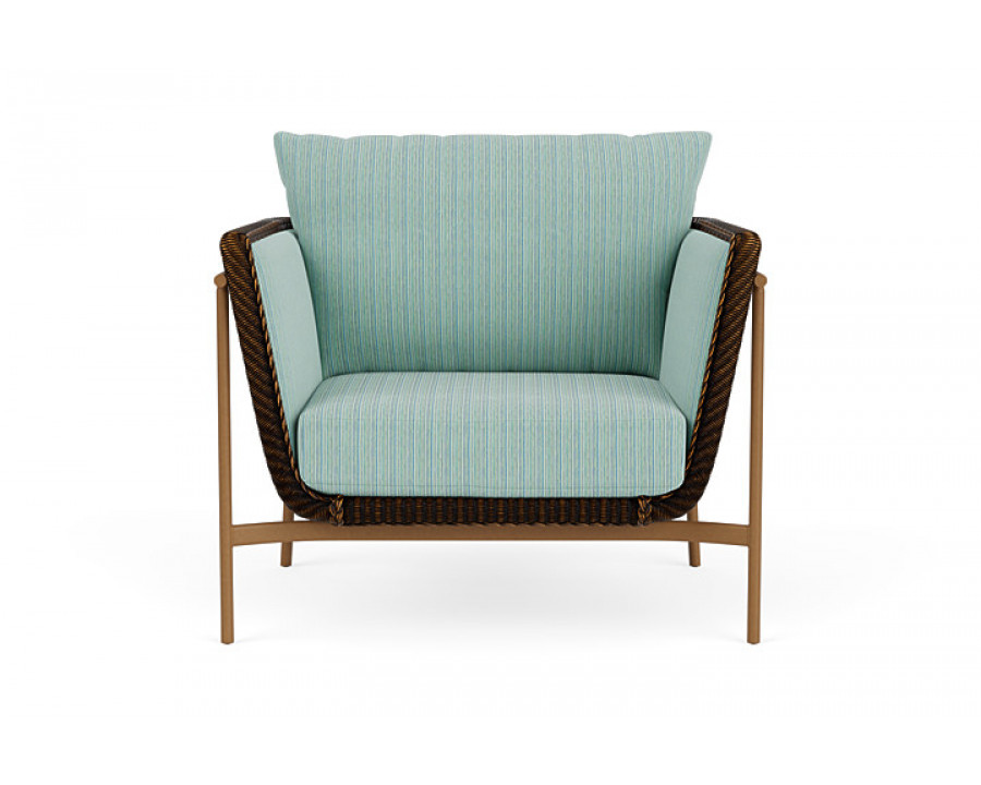 Lloyd Flanders™ Solstice Lounge Chair - Mink, Hickory