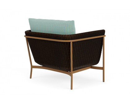 Lloyd Flanders™ Solstice Lounge Chair - Mink, Hickory