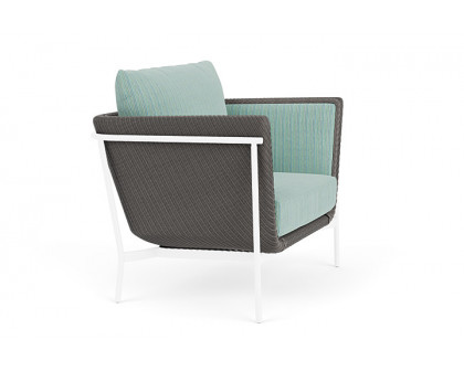 Lloyd Flanders™ Solstice Lounge Chair - Pewter, White