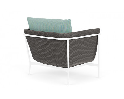 Lloyd Flanders™ Solstice Lounge Chair - Pewter, White