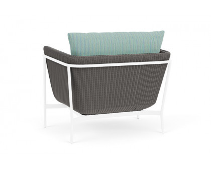 Lloyd Flanders™ Solstice Lounge Chair - Pewter, White