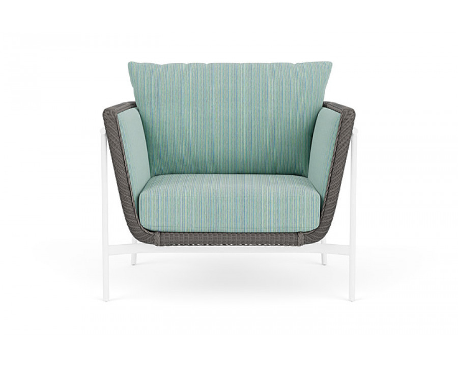 Lloyd Flanders™ Solstice Lounge Chair - Pewter, Matte White