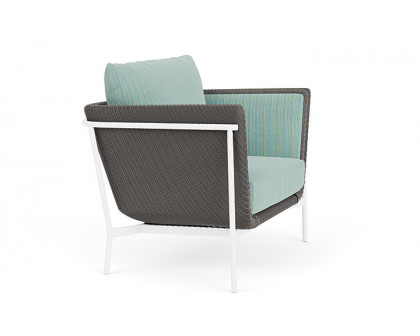 Lloyd Flanders™ Solstice Lounge Chair - Pewter, Matte White