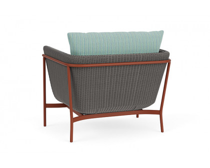 Lloyd Flanders™ Solstice Lounge Chair - Pewter, Terracotta