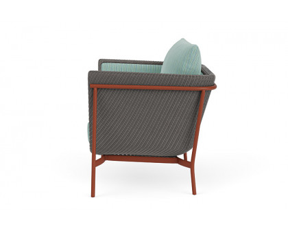 Lloyd Flanders™ Solstice Lounge Chair - Pewter, Terracotta