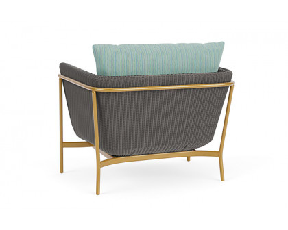 Lloyd Flanders™ Solstice Lounge Chair - Pewter, Metallic Gold