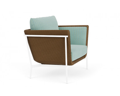 Lloyd Flanders™ Solstice Lounge Chair - Hickory, White