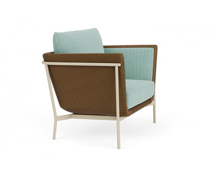 Lloyd Flanders™ Solstice Lounge Chair - Hickory, Linen