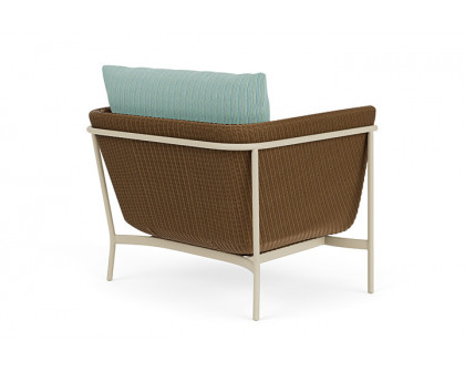 Lloyd Flanders™ Solstice Lounge Chair - Hickory, Linen