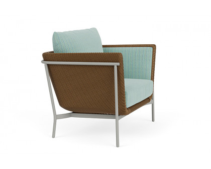 Lloyd Flanders™ Solstice Lounge Chair - Hickory, Platinum