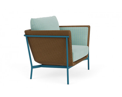 Lloyd Flanders™ Solstice Lounge Chair - Hickory, Peacock