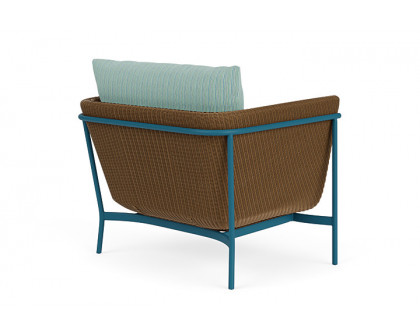 Lloyd Flanders™ Solstice Lounge Chair - Hickory, Peacock