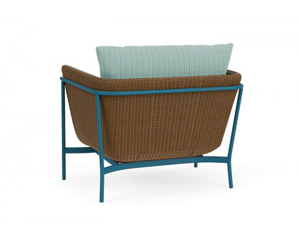 Lloyd Flanders™ Solstice Lounge Chair - Hickory, Peacock