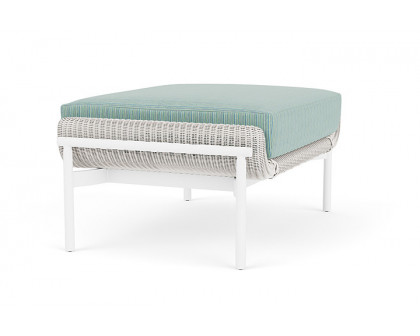 Lloyd Flanders™ Solstice Ottoman  - White, Matte White