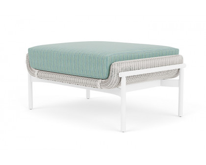 Lloyd Flanders™ Solstice Ottoman  - White, Matte White