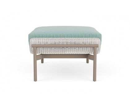 Lloyd Flanders™ Solstice Ottoman  - White, French Beige