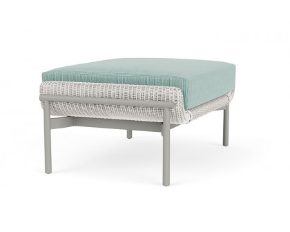 Lloyd Flanders™ Solstice Ottoman  - White, Platinum