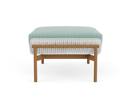 Lloyd Flanders™ Solstice Ottoman  - White, Hickory