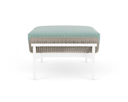 Lloyd Flanders™ Solstice Ottoman  - Linen, White