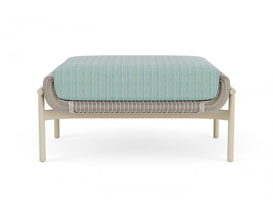 Lloyd Flanders™ Solstice Ottoman  - Linen, Linen