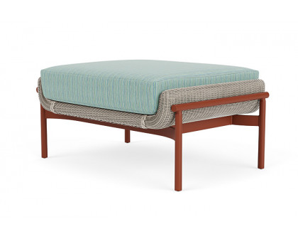 Lloyd Flanders™ Solstice Ottoman  - Linen, Terracotta