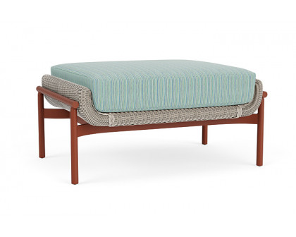 Lloyd Flanders™ Solstice Ottoman  - Linen, Terracotta