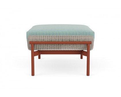 Lloyd Flanders™ Solstice Ottoman  - Linen, Terracotta