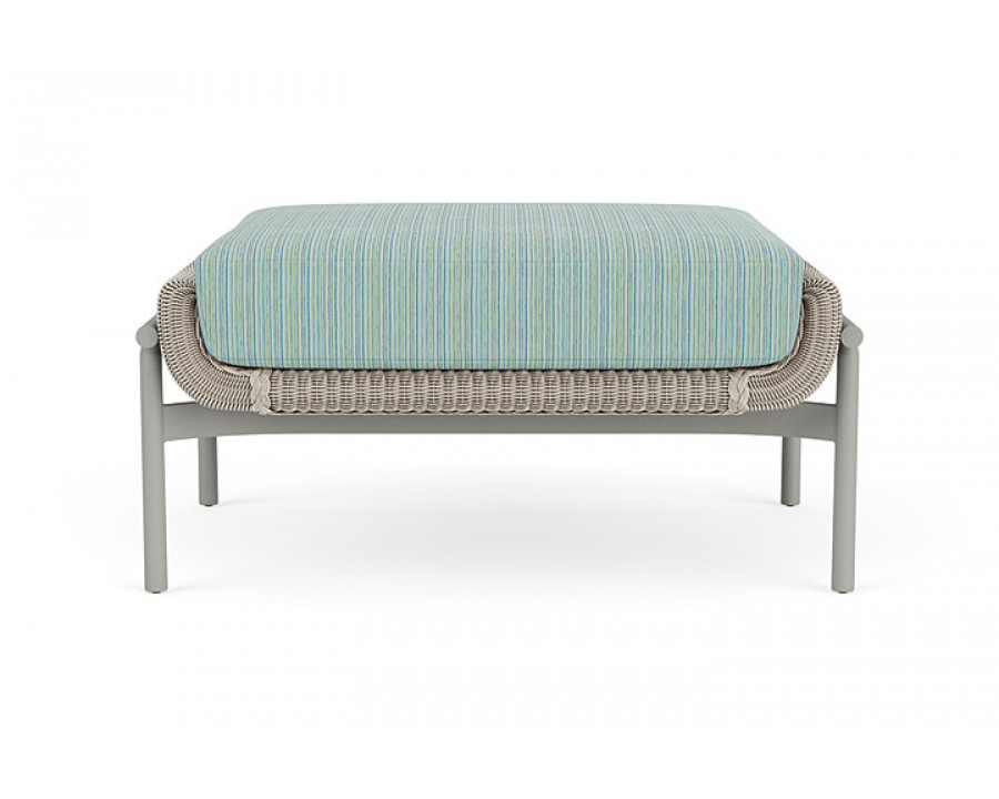 Lloyd Flanders™ Solstice Ottoman  - Linen, Platinum