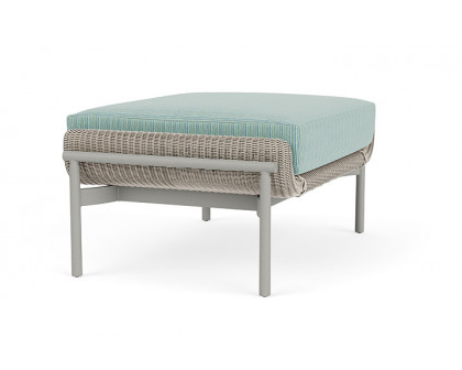 Lloyd Flanders™ Solstice Ottoman  - Linen, Platinum