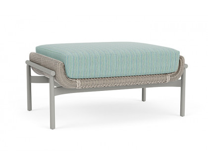 Lloyd Flanders™ Solstice Ottoman  - Linen, Platinum