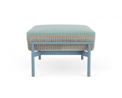 Lloyd Flanders™ Solstice Ottoman  - Linen, Stillwater