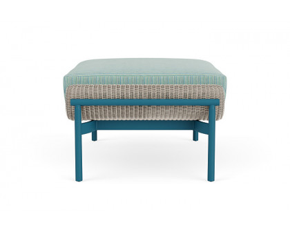 Lloyd Flanders™ Solstice Ottoman  - Linen, Peacock