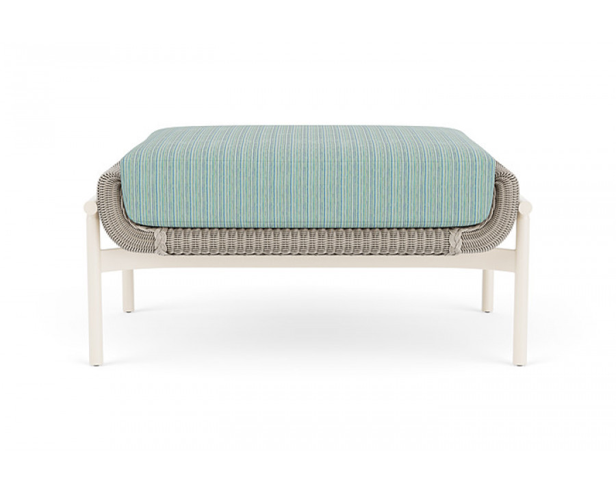 Lloyd Flanders™ Solstice Ottoman  - Linen, Ivory