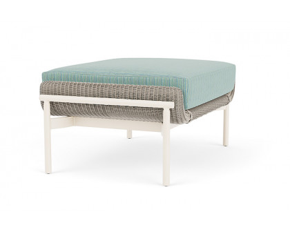 Lloyd Flanders™ Solstice Ottoman  - Linen, Ivory