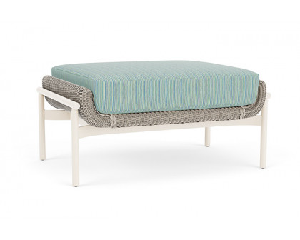 Lloyd Flanders™ Solstice Ottoman  - Linen, Ivory