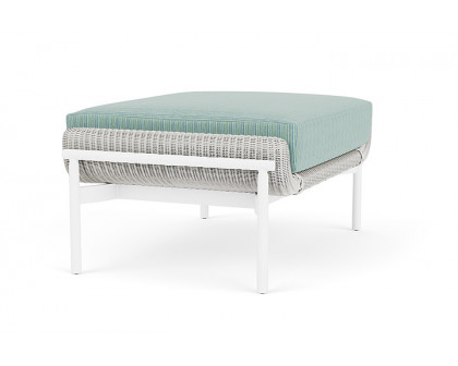 Lloyd Flanders™ Solstice Ottoman  - Matte White, Matte White