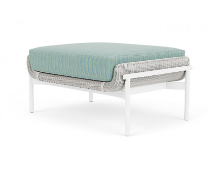 Lloyd Flanders™ Solstice Ottoman  - Matte White, Matte White