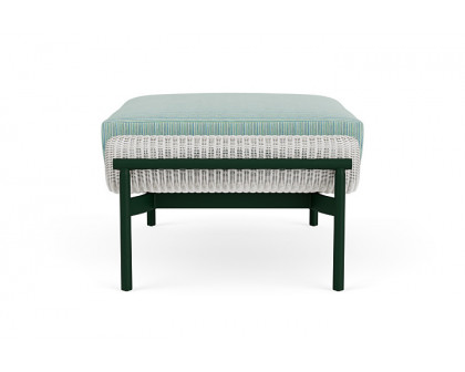 Lloyd Flanders™ Solstice Ottoman  - Matte White, Woodland