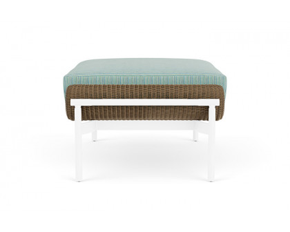 Lloyd Flanders™ Solstice Ottoman  - Fawn, White