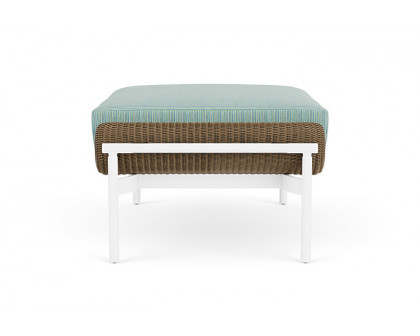 Lloyd Flanders™ Solstice Ottoman  - Fawn, Matte White