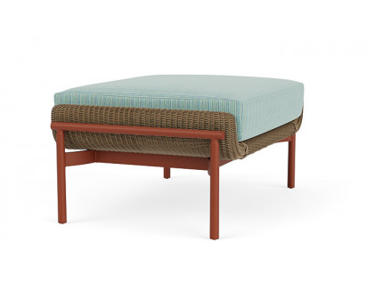 Lloyd Flanders™ Solstice Ottoman  - Fawn, Terracotta