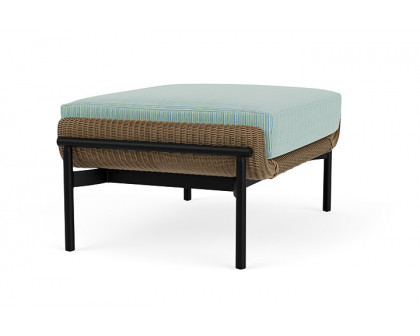 Lloyd Flanders™ Solstice Ottoman  - Fawn, Ebony