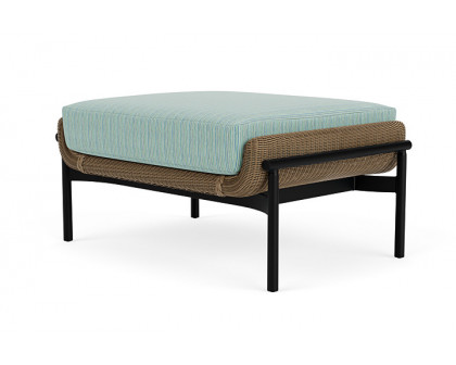 Lloyd Flanders™ Solstice Ottoman  - Fawn, Ebony