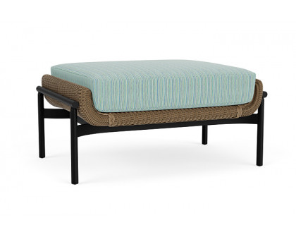 Lloyd Flanders™ Solstice Ottoman  - Fawn, Ebony